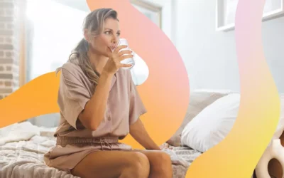 When you wake up drink glass of water